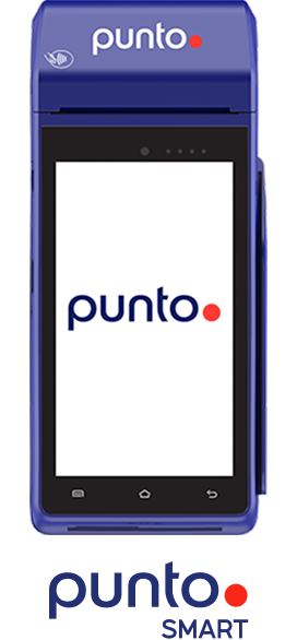 Terminal Punto Smart con logotipo